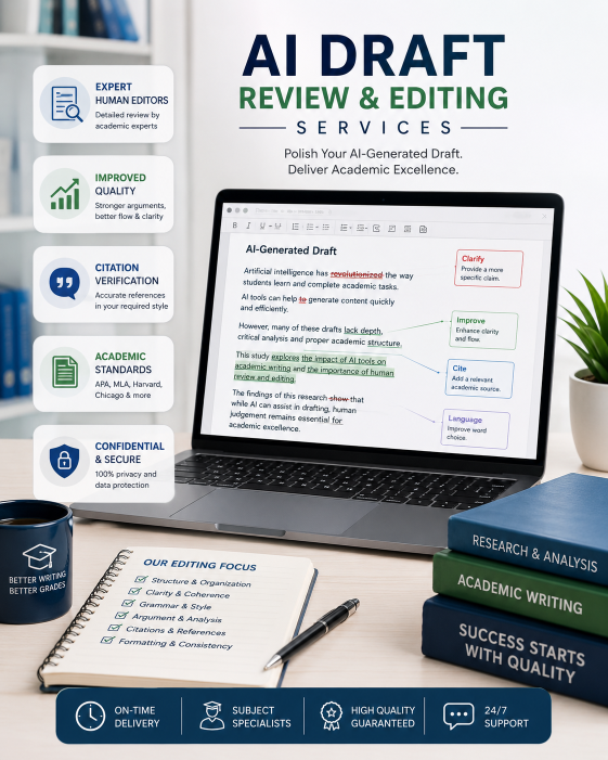 AI Draft Review & Editing Services